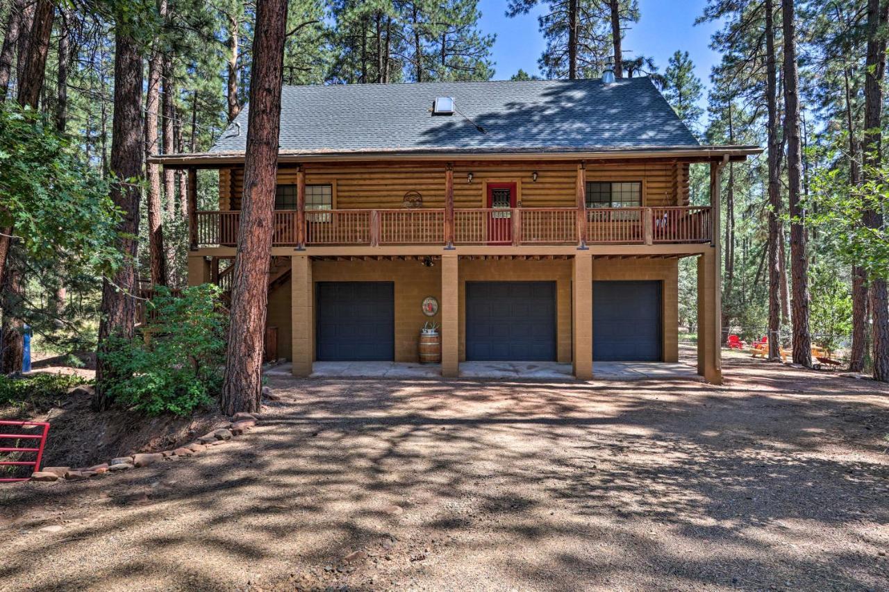 Strawberry Cabin With 2-Story Deck Dogs Welcome! Pine Zewnętrze zdjęcie